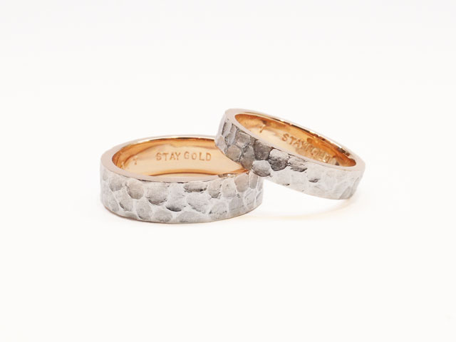 オーダーメイド オリジナル プラチナ 結婚指輪