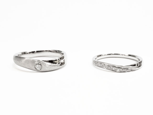 オーダーメイド オリジナル プラチナ 結婚指輪