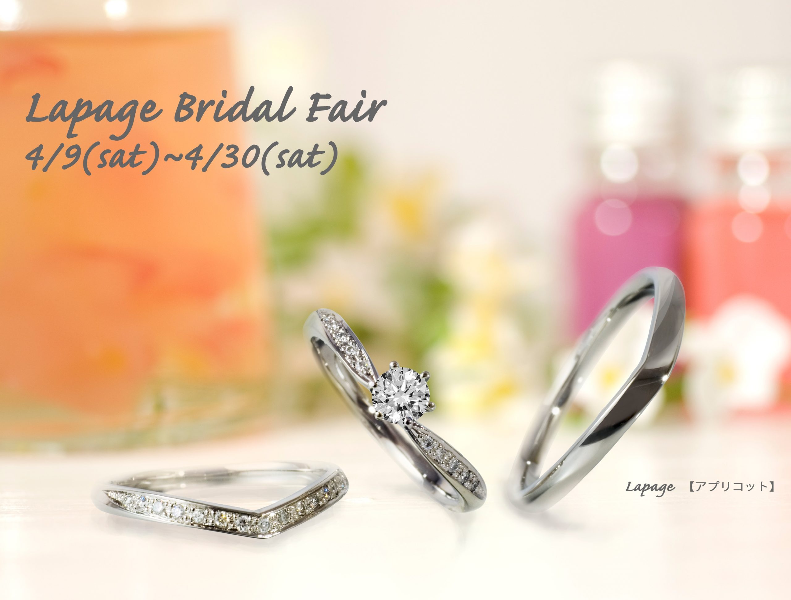 Lapage Bridal Fair ジュエリーボックス